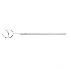 Gimbel Stabilization Ring With Swivel Handle Stainless Steel, 11.5 cm - 4 1/2" Tip Diameter 13 mm